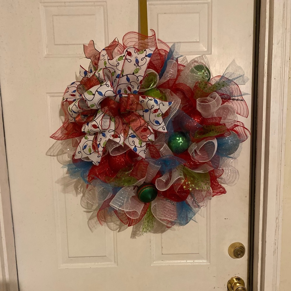 Christmas wreath handmade